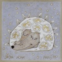 „Siili siesta” 2010, segatehnika