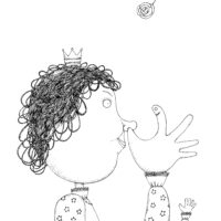 Piret Raud. „Teistmoodi printsessilood”, 2013, tušš