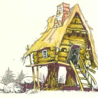 Edgar Valter „Iika: nii noor, aga juba nõid!”, 1998, segatehnika