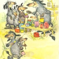 Edgar Valter „Pintselsabad”, 1998, segatehnika