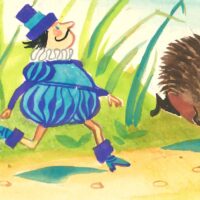 Robert Vaidlo „Doktor Meerikese ja Ponts-Ontsu imepärane merereis”, 1971, segatehnika