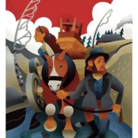 Illustratsioon konkursile 1: A. H. Tammsaare. „Tõde ja õigus“, 2016, arvutigraafika