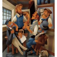 Illustratsioon konkursile 2: A. H. Tammsaare. „Tõde ja õigus“, 2016, arvutigraafika