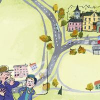 Anti Saar. Pärt Goes Full Circle, Päike ja Pilv, 2019, digital drawing, mixed media