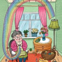 Reet Bobõlski. „Mustikavõõpaja ja teised lood“, Koolibri, 2017, digijoonistus