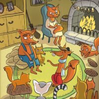 Kairi Look. „Leemuripoeg Ville teeb sääred“, Tänapäev, 2012, digijoonistus