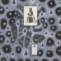 "Libahunt", 2018, ofort, tušš, guašš