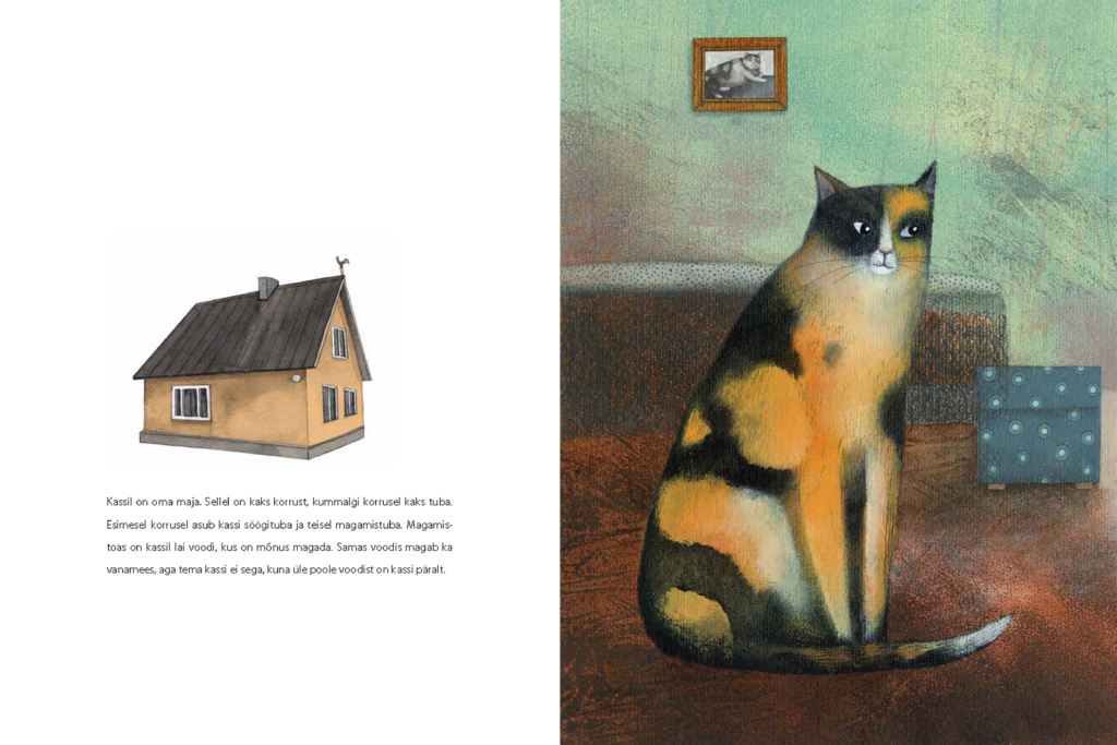 Ilmar Tomuski raamatu, Kullakallis kass, lehekülg