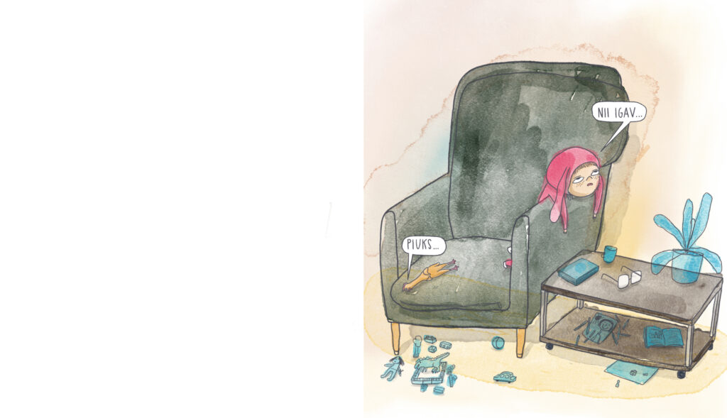 Ulla Saare raamatu, Ita ja Piuks. Prillid, sisu