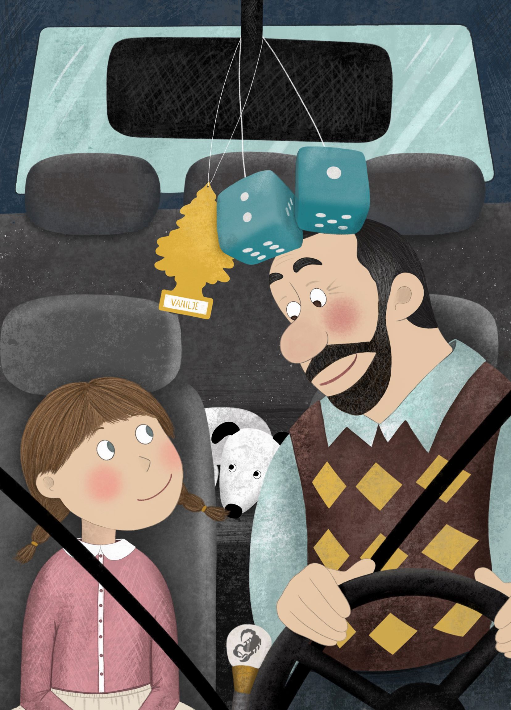 Inga Lunge. Nora suvevaheaeg. Tammerraamat, 2025, digijoonistus