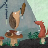 „Siili jutud“. 2025, digijoonistus