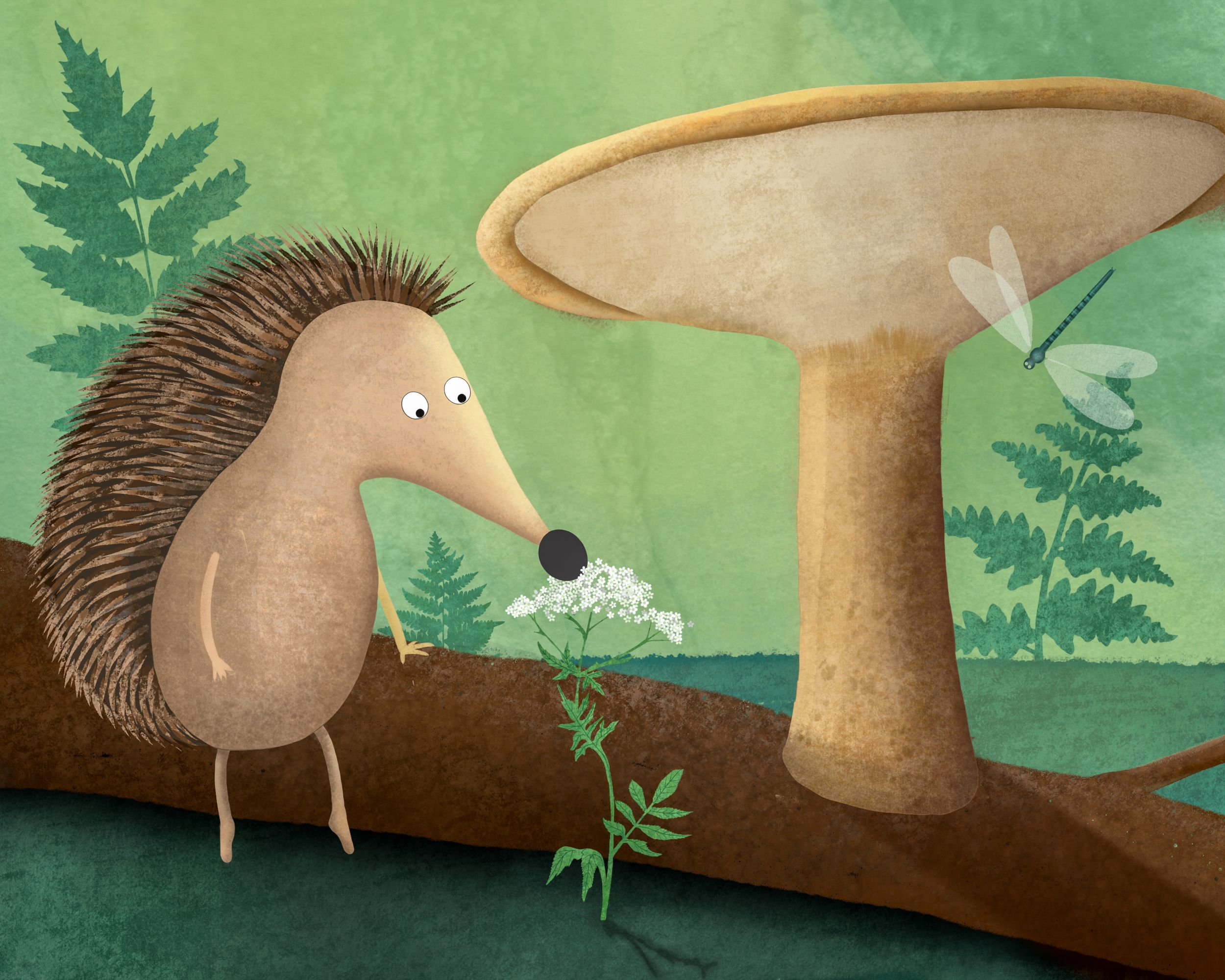 Siili jutud. 2025, digijoonistus